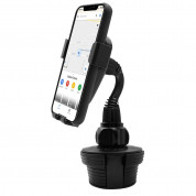 Macally Car Cup Holder Gravity Mount - универсална поставка за кола за мобилни телефони с размери от 60 мм до 86 мм  1