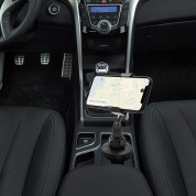 Macally Car Cup Holder Gravity Mount - универсална поставка за кола за мобилни телефони с размери от 60 мм до 86 мм  7