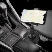 Macally Car Cup Holder Gravity Mount - универсална поставка за кола за мобилни телефони с размери от 60 мм до 86 мм  8