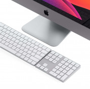 Satechi Aluminum Bluetooth Extended Keypad - безжична Bluetooth клавиатура за MacBook (сребрист)  4