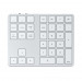 Satechi Aluminum Bluetooth Extended Keypad - безжична Bluetooth клавиатура за MacBook (сребрист)  1