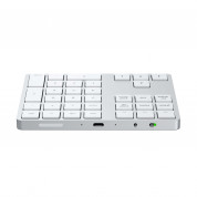 Satechi Aluminum Bluetooth Extended Keypad - безжична Bluetooth клавиатура за MacBook (сребрист)  1
