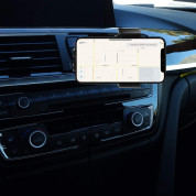 Macally Car Vent Gravity Mount - поставка за радиатора на кола за мобилни телефони с размери от 60 мм до 86 мм  7