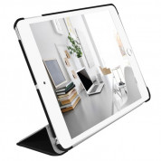 Macally Stand Case - полиуретанов калъф и поставка за iPad 7 (2019), iPad 8 (2020), iPad 9 (2021) (черен) 6