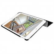 Macally Stand Case - полиуретанов калъф и поставка за iPad 7 (2019), iPad 8 (2020), iPad 9 (2021) (черен) 5