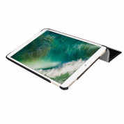 Macally Stand Case - полиуретанов калъф и поставка за iPad Air 3 (2019) (черен) 4