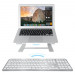 Macally Slim Bluetooth Wireless Keyboard UK - безжична Bluetooth клавиатура за MacBook (бял)  11