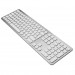 Macally Slim Bluetooth Wireless Keyboard UK - безжична Bluetooth клавиатура за MacBook (бял)  16