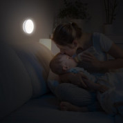 Macally Kids Night Light - преносима LED лампа с презареждаема батерия (бял) 8