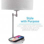 Macally Table LED Table Lamp with Wireless Charging and USB Port (EU) 1