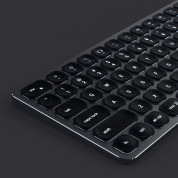 Satechi Compact Backlit Bluetooth Keyboard - безжична блутут клавиатура за Mac (тъмносив) 1