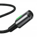 Baseus Zinc Magnetic Cable Kit - кабел с магнитни конектори за Apple продукти с Lightning, microUSB и USB-C (100 см) (черен) 3