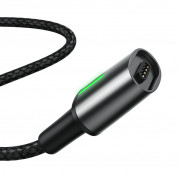 Baseus Zinc Magnetic Cable Kit USB for Lightning, microUSB and USB-C (200 cm) (black) 2