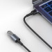 Baseus Cafule USB-А 3.0 Male to USB-А 3.0 Female Extension USB Cable (CADKLF-B0G) - удължителен USB кабел с въжена оплетка (100 см) (тъмносив) 4