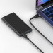 Baseus Cafule USB-А 3.0 Male to USB-А 3.0 Male USB Cable - USB кабел (мъжко-мъжко) с въжена оплетка (100 см) (тъмносив) 5