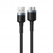 Baseus Cafule USB-А 3.0 Male to microUSB 3.0 Male USB Cable - USB-A към microUSB 3.0 кабел за мобилни устройства (100 см) (тъмносив) 2