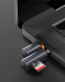 Baseus Mini Cabin USB-C & USB-A Memory Card Reader (CADKQ-A0G) - четец за карти памет за мобилни устройства (тъмносив) 10