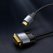 Baseus Enjoyment Series 4K HDMI Male To DVI Male Cable (100 cm) (black) 5