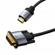 Baseus Enjoyment Series 4K HDMI Male To DVI Male Cable - 4K HDMI към DVI кабел (100 см) (черен) 1
