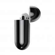 Baseus Shining Hook Silica Gel Case for Apple Airpods (black) 5
