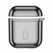 Baseus Shining Hook Silica Gel Case for Apple Airpods (black) 3