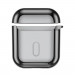 Baseus Shining Hook Silica Gel Case - силиконов калъф за Apple Airpods & Apple Airpods 2 (черен) 4