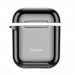 Baseus Shining Hook Silica Gel Case - силиконов калъф за Apple Airpods & Apple Airpods 2 (черен) 3