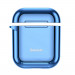 Baseus Shining Hook Silica Gel Case - силиконов калъф за Apple Airpods & Apple Airpods 2 (син) 3
