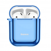 Baseus Shining Hook Silica Gel Case for Apple Airpods (blue) 1