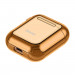 Baseus Shining Hook Silica Gel Case - силиконов калъф за Apple Airpods & Apple Airpods 2 (златист) 5