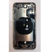 Apple iPhone XS Backcover Full Assembly - оригинален резервен заден капак заедно с Lightning порт, безжично зареждане и бутони (златист) (със забележки) 1