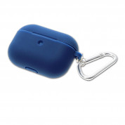4smarts Silicone Case with Carabiner for Apple AirPods Pro (blue)