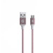 Griffin Premium microUSB to USB Cable - здрав USB кабел за устройства с microUSB порт (150 см) (розово злато) 1