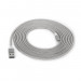 Griffin Premium microUSB to USB Cable - здрав USB кабел за устройства с microUSB порт (150 см) (сребрист) 2