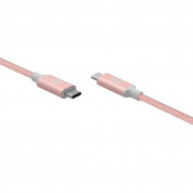 Griffin Premium USB-C to USB-C Cable - USB-C към USB-C кабел за устройства с USB-C порт (180 см) (розово злато) 1