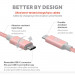 Griffin Premium USB-C to USB-C Cable - USB-C към USB-C кабел за устройства с USB-C порт (180 см) (розово злато) 3