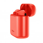 Baseus Encok W09 TWS In-Ear Bluetooth Earphones - безжични блутут слушалки за мобилни устройства (червен) 2