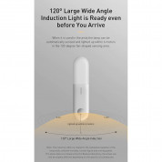 Baseus Sunshine Series Human Body Induction Aisle Light (DGSUN-GB02) - нощна LED лампа (бяла светлина) 4