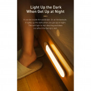 Baseus Sunshine Series Human Body Induction Wardrobe Light (DGSUN-YA02) - нощна LED лампа (топла светлина) 12