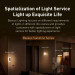 Baseus Sunshine Series Human Body Induction Wardrobe Light (DGSUN-YA02) - нощна LED лампа (топла светлина) 8