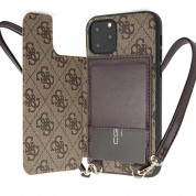 Guess Crossbody Hard Case With Strap for iPhone 11 Pro (brown) 2