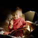 TechRise HBI05551 Clip-On LED Book Reading Light - LED лампа за четене с щипка (черен) 3
