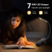 TechRise HBI05551 Clip-On LED Book Reading Light - LED лампа за четене с щипка (черен) 2
