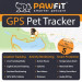 Pawfit 2 GPS Pet Tracker And Activity Monitor - GPS тракер за домашни любимци (черен) 5