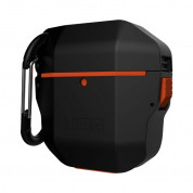 Urban Armor Gear HardCase for Apple Airpods (black-orange) 4