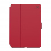 Speck Balance Folio Case - текстилен калъф и поставка за iPad 7 (2019) (червен)