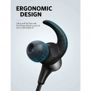 Anker Soundcore Spirit Pro Wireless Headphones - безжични блутут спортни слушалки с микрофон за мобилни устройства (черен-сив) 4