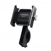 Baseus Knight Phone Holder (CRJBZ-01) - универсална поставка за колело и мотоциклет за мобилни телефони (черна)