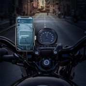 Baseus Knight Phone Holder (CRJBZ-01) - универсална поставка за колело и мотоциклет за мобилни телефони (черна) 5