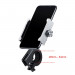 Baseus Knight Phone Holder (CRJBZ-0S) - универсална поставка за колело и мотоциклет за мобилни телефони (сребрист) 14